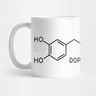 Dopamine molecule Mug